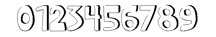 Mondiale Block Font OTHER CHARS