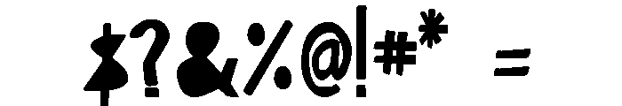 Mondiale Regular Font OTHER CHARS