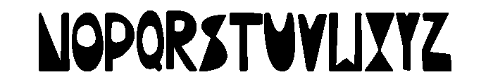 Mondiale Regular Font LOWERCASE