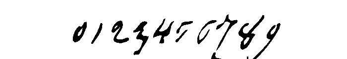 Monet Impressionist Font OTHER CHARS