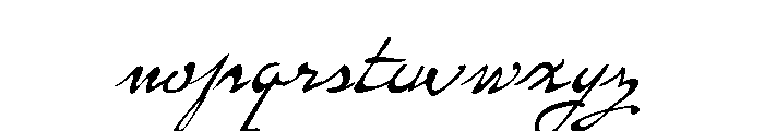Monet Regular Font LOWERCASE