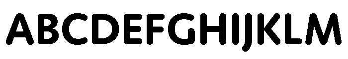 Moniker Bold Font UPPERCASE