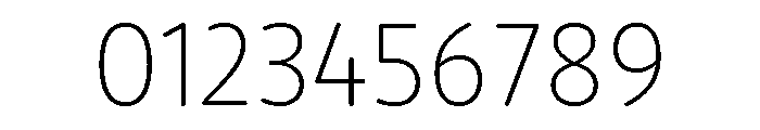 Moniker Extra Light Font OTHER CHARS