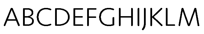 Moniker Light Font UPPERCASE