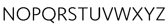 Moniker Light Font UPPERCASE
