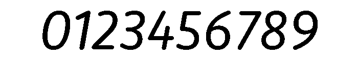 Moniker Regular Italic Font OTHER CHARS