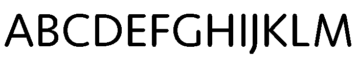 Moniker Regular Font UPPERCASE