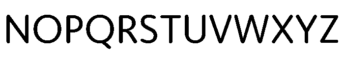 Moniker Regular Font UPPERCASE