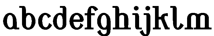 Monolith Roman Bold FONT