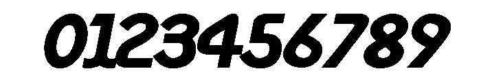 Monolith Sans Black Italic Font OTHER CHARS