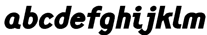 Monolith Sans Black Italic FONT