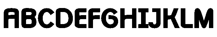 Monolith Sans Black Font UPPERCASE