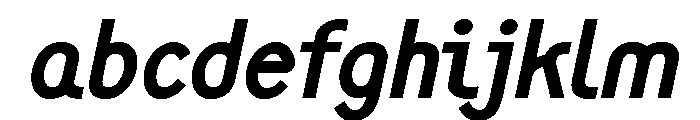 Monolith Sans Bold Italic FONT