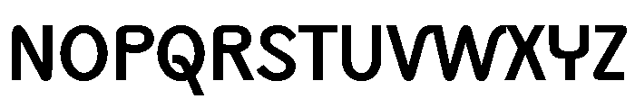 Monolith Sans Bold Font UPPERCASE