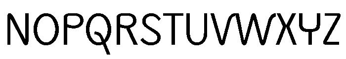 Monolith Sans Light Font UPPERCASE