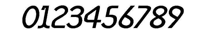 Monolith Sans Regular Italic Font OTHER CHARS