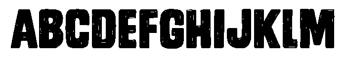 Monstro Regular Font UPPERCASE