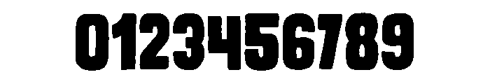 Monstro Solid Font OTHER CHARS
