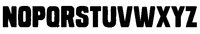 Monstro Solid Font UPPERCASE