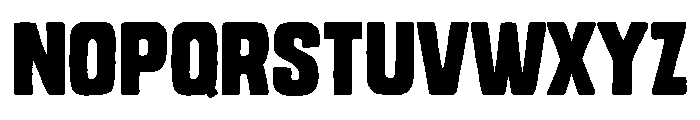 Monstro Solid Font LOWERCASE