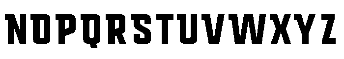 Montana Regular Font UPPERCASE