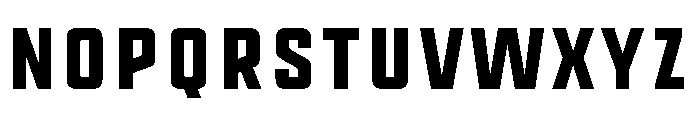 Montana Regular Font LOWERCASE