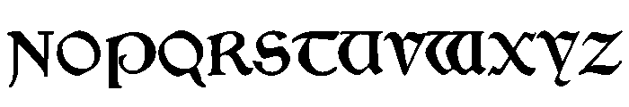 Morris Troy Font UPPERCASE