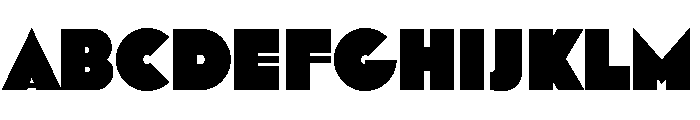 Mostra Nuova Black Font UPPERCASE