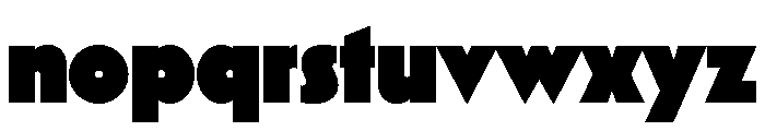 Mostra Nuova Black Font LOWERCASE