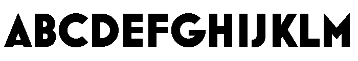 Mostra Nuova Extra Bold Font UPPERCASE