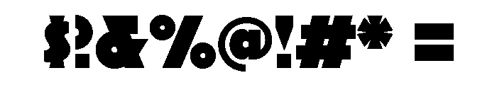 Mostra Nuova Extra Heavy Font OTHER CHARS