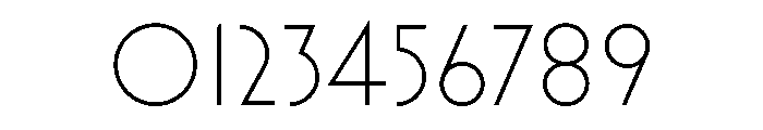 Mostra Nuova Light Font OTHER CHARS