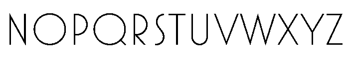 Mostra Nuova Light Font UPPERCASE
