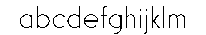 Mostra Nuova Light FONT