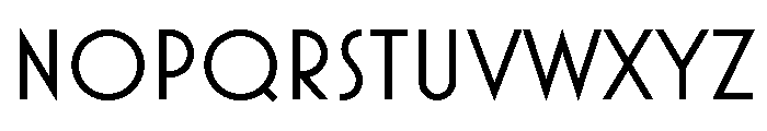 Mostra Nuova Regular Font UPPERCASE
