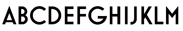 Mostra Nuova Semi Bold Font UPPERCASE