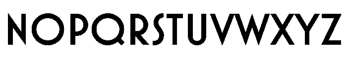 Mostra Nuova Semi Bold Font UPPERCASE