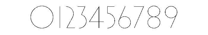Mostra Nuova Thin Font OTHER CHARS