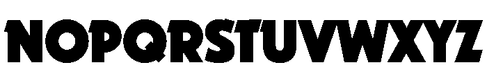 Motorcross Track Font UPPERCASE