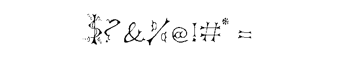 MP SwitchY Font OTHER CHARS