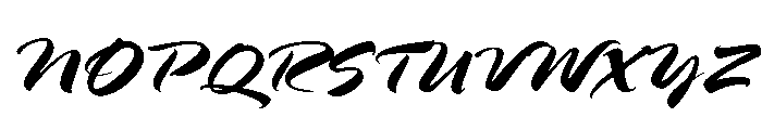 Mrs Sheppards Bold Font UPPERCASE