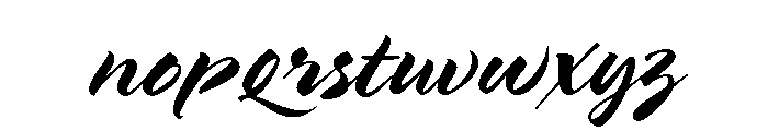 Mrs Sheppards Bold Font LOWERCASE
