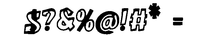 Mr_Milky Font OTHER CHARS