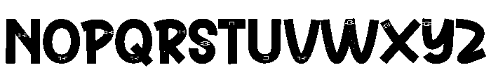 Mr Santa Christmas Font LOWERCASE