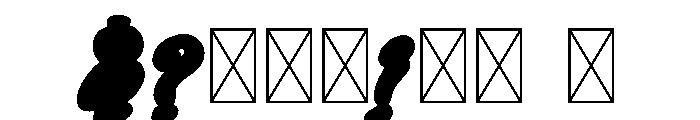 MrFreezy Color Font OTHER CHARS