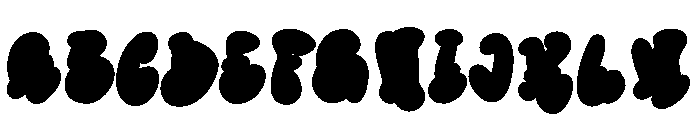 MrFreezy Color Font UPPERCASE