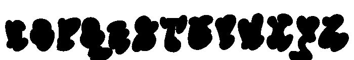MrFreezy Color Font UPPERCASE