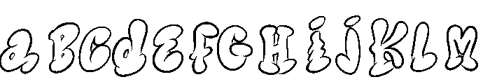 MrFreezy Outline FONT