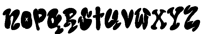 MrFreezy Font LOWERCASE