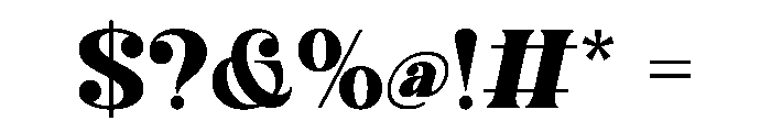 Mrovia Font OTHER CHARS